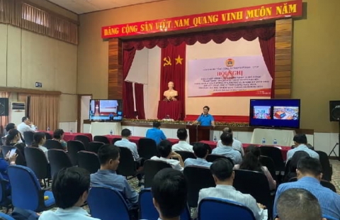 Công đoàn Công ty TNHH NatSteelVina (Thép Việt – Sing) tham dự Hội nghị Ban chấp hành Công đoàn Tổng công ty Thép Việt Nam – CTCP khóa VI mở rộng